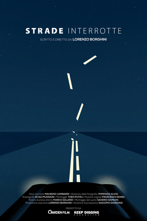 Strade interrotte poster