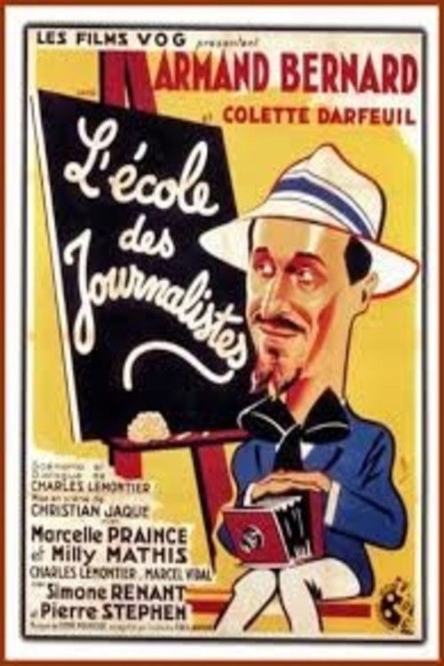L'École des journalistes (1936) poster