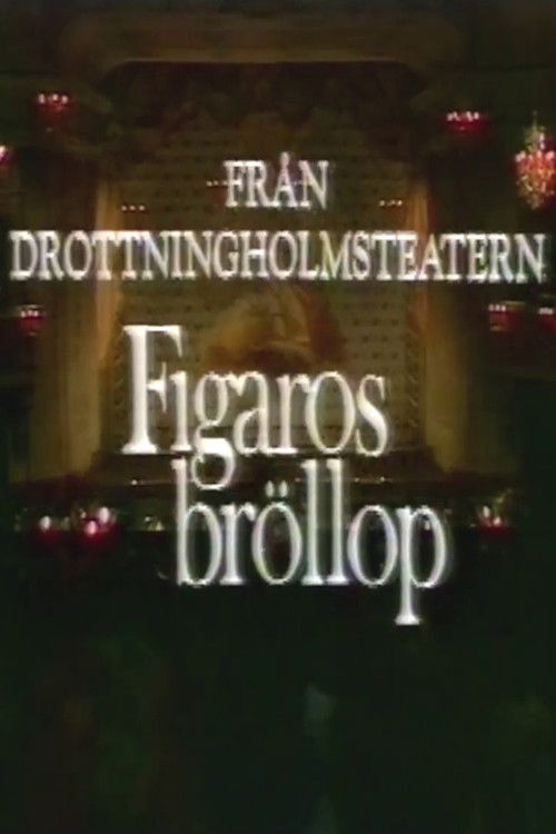 Figaros bröllop (1982) poster