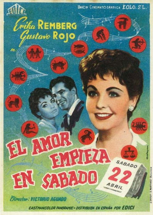 El amor empieza en sábado (1961) poster