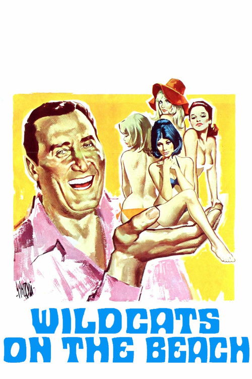 Wild Cats on the Beach (1959) poster