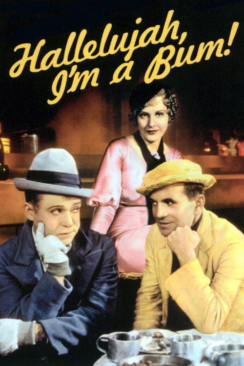 Hallelujah, I'm a Bum (1933) poster