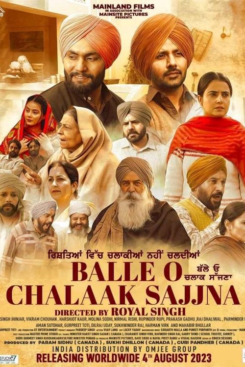 Balle O Chalaak Sajjna (2023) poster