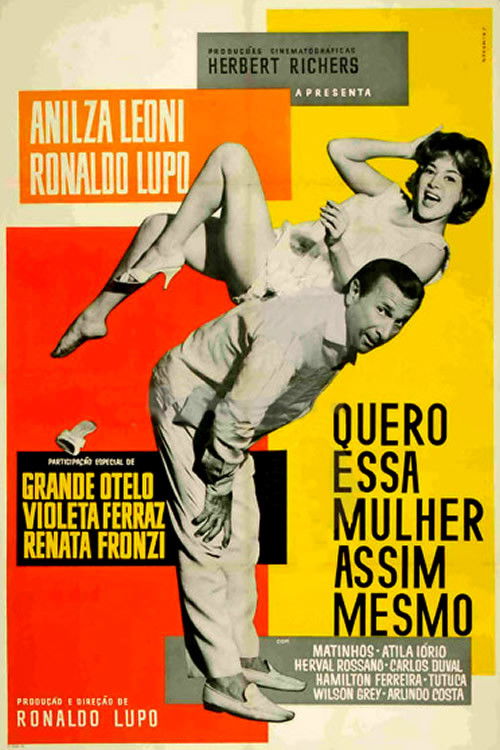 Quero Essa Mulher Assim Mesmo (1963) poster