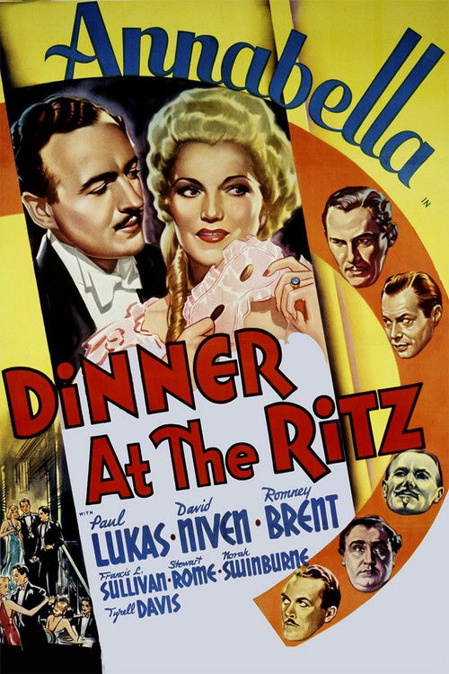 Dinner at the Ritz (1937) poster
