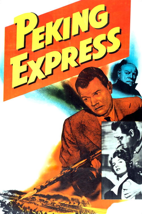 Peking Express (1951) poster
