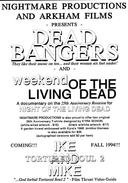 Deadbangers (1994) poster