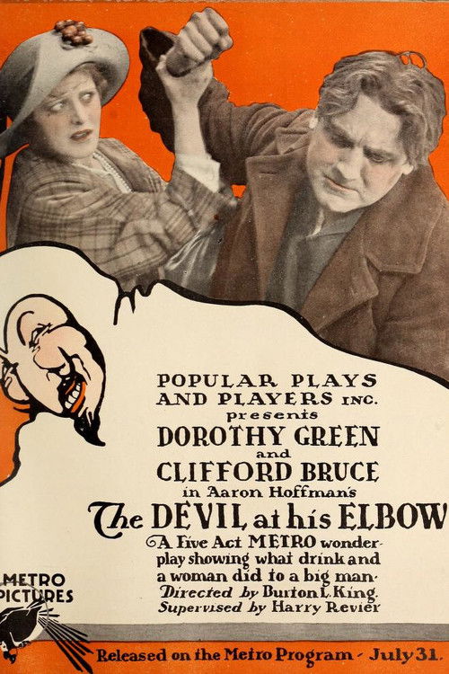 The Devil at His Elbow (1916) poster