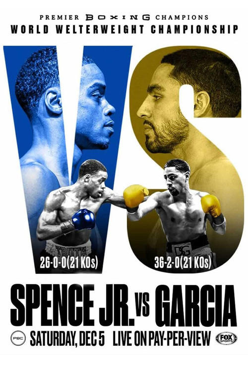 Errol Spence Jr. vs. Danny Garcia (2020) poster