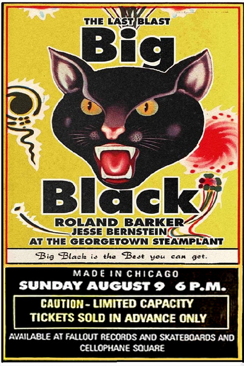 Big Black - The Last Blast (1987) poster