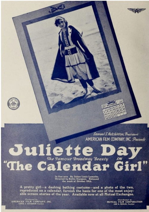 The Calendar Girl (1917) poster
