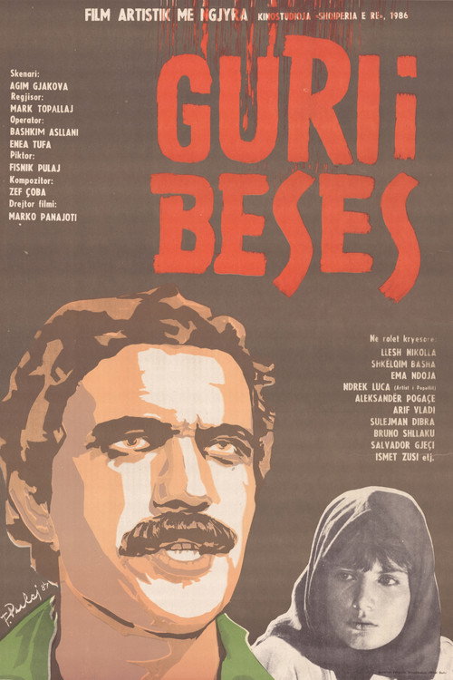 Guri i besës (1986) poster