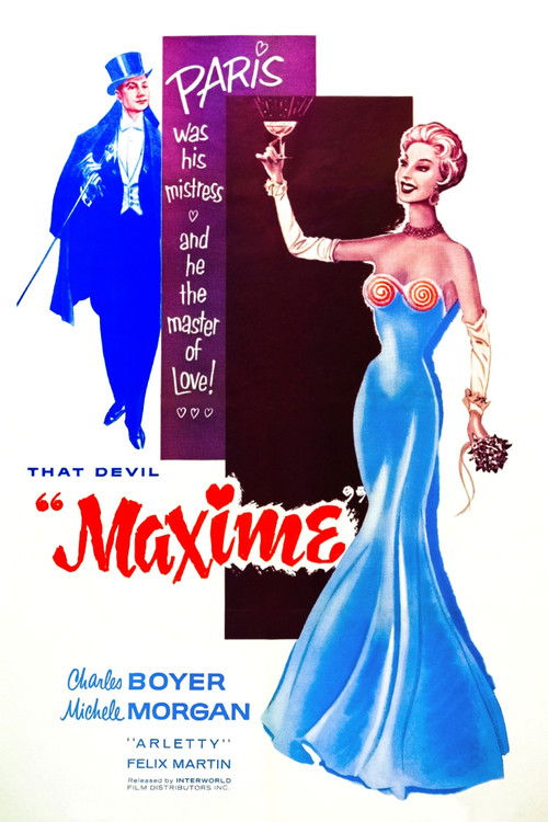Maxime (1958) poster