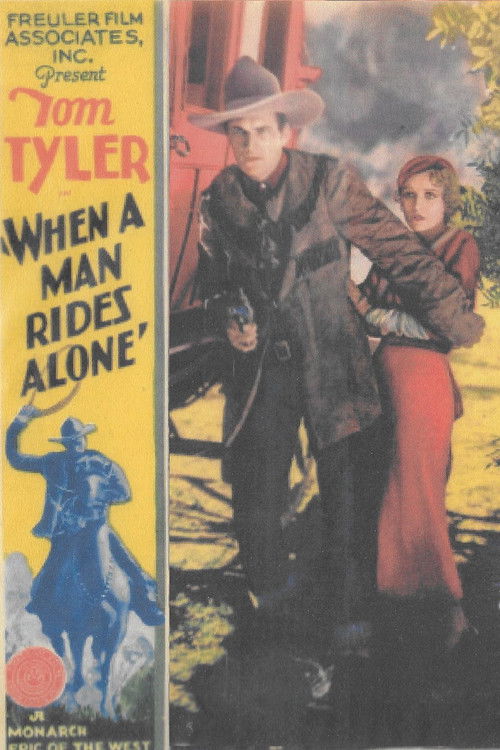 When a Man Rides Alone (1933) poster