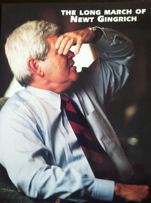 The Long March of Newt Gingrich (1996) poster