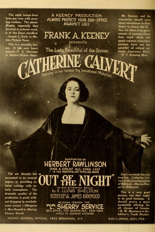 Out of the Night (1918) poster