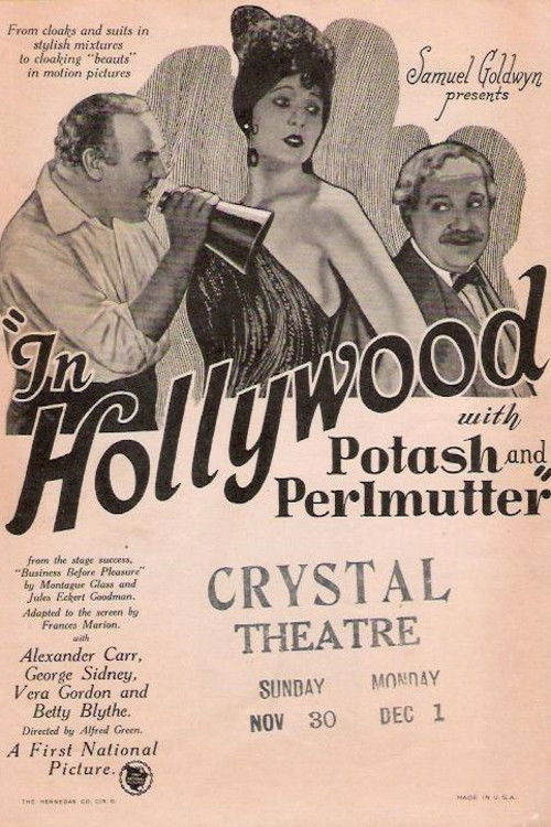 In Hollywood with Potash and Perlmutter (1924) poster