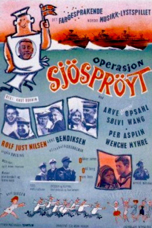 Operasjon Sjøsprøyt (1964) poster