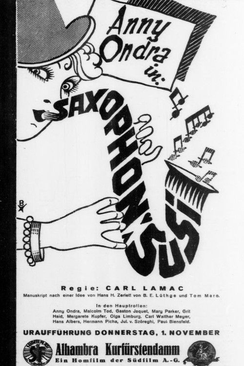 Saxophon-Susi (1928) poster