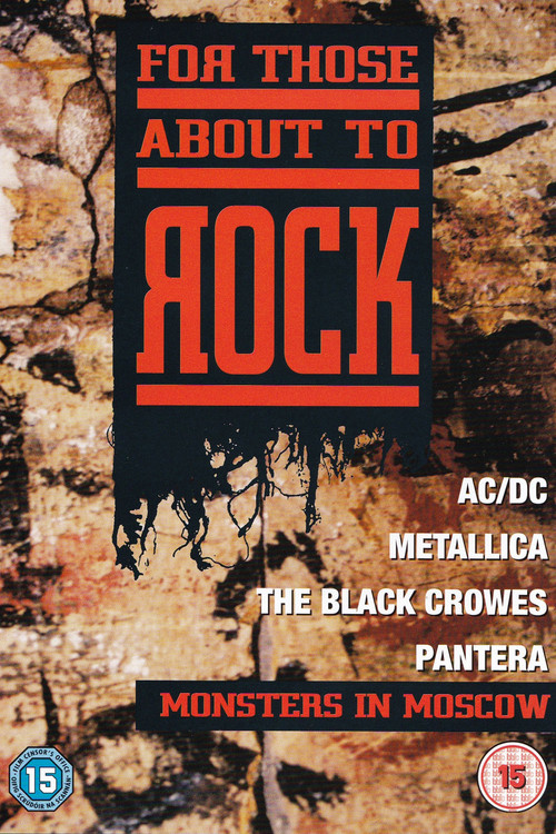 For Those About to Rock - Monsters In Moscow (1992) poster