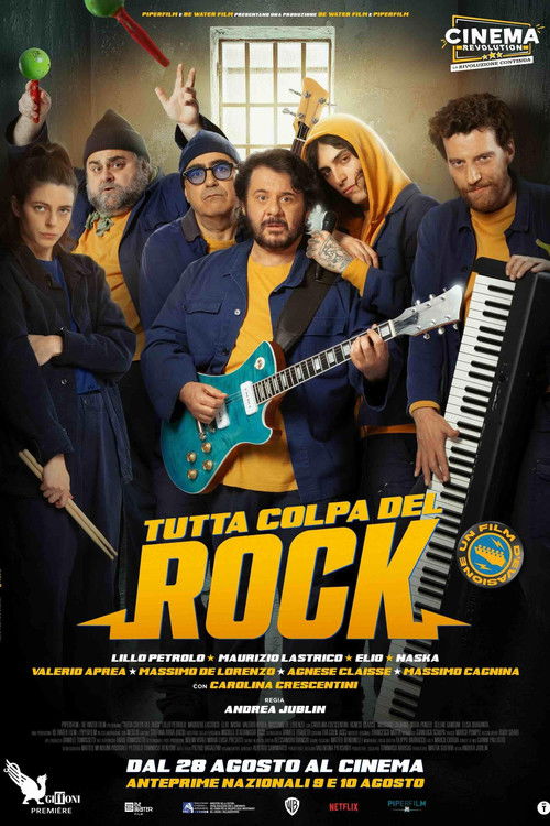 Tutta colpa del rock (2025) poster