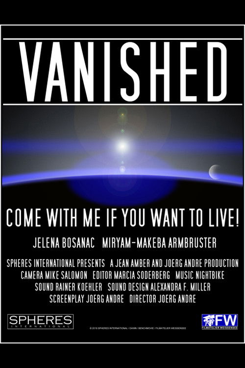 VANISHED (2019) poster