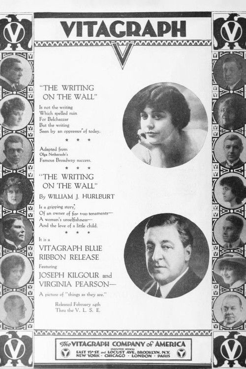 Writing on the Wall (1916) poster