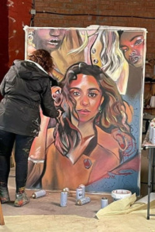 Atrapades entre dos mons (2023) poster