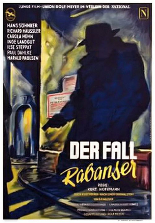 The Rabanser Case (1950) poster