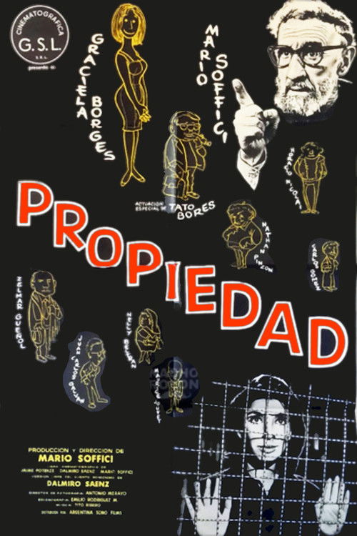 Propiedad (1962) poster