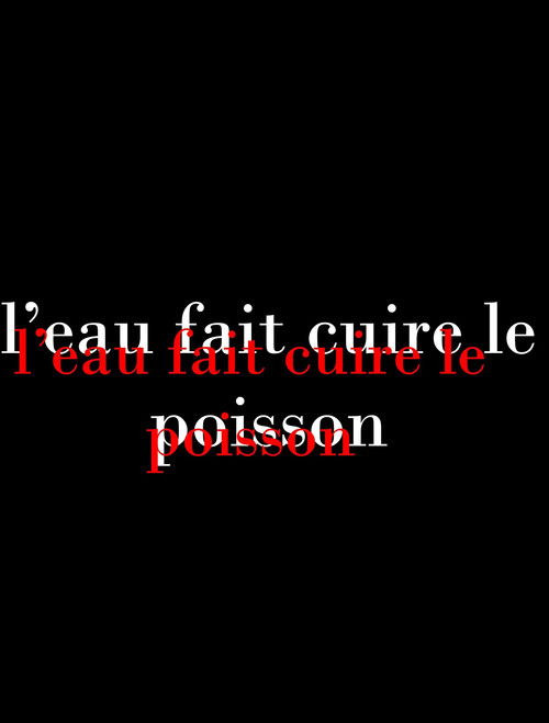 L'eau fait cuire le poisson (2024) poster