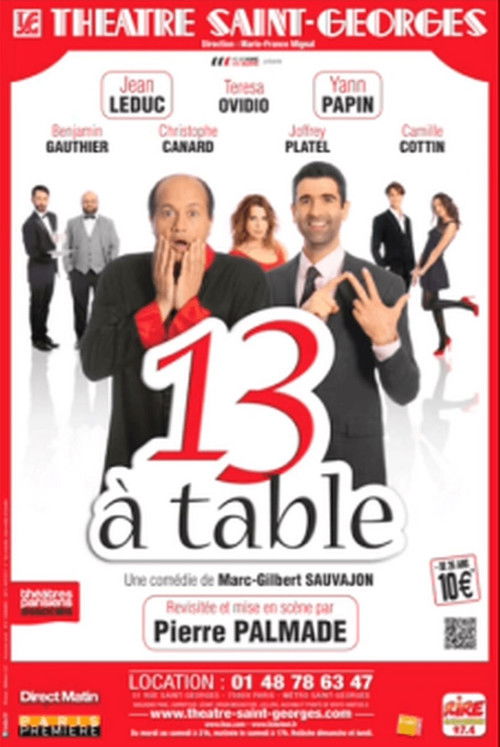 Treize à table (2012) poster