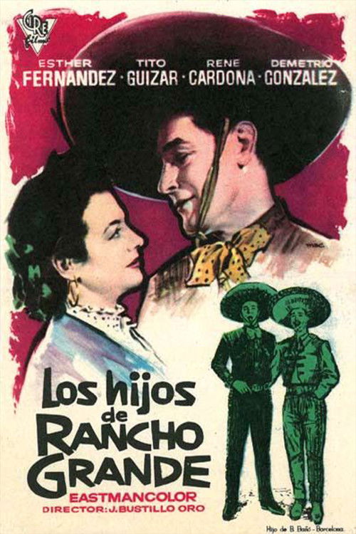 Los hijos de Rancho Grande (1956) poster