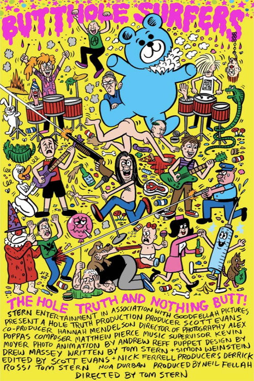 Butthole Surfers: The Hole Truth and Nothing Butt (2025) poster