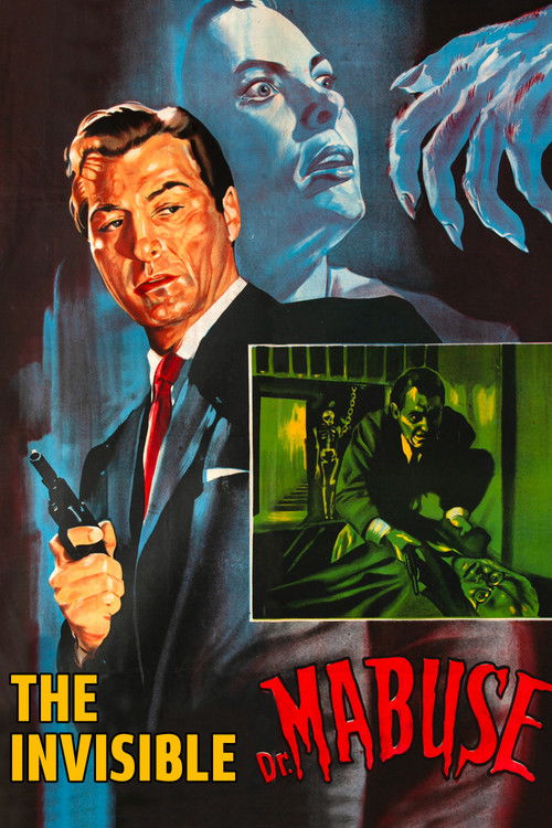 The Invisible Dr. Mabuse (1962) poster
