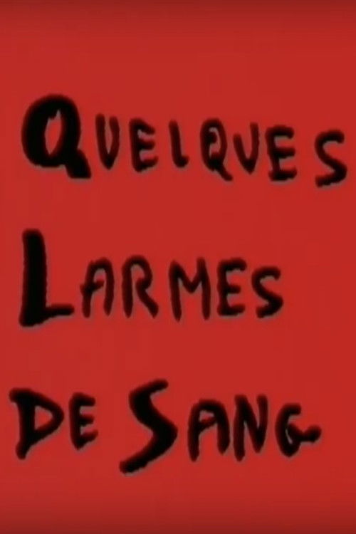 Quelques larmes de sang (1973) poster