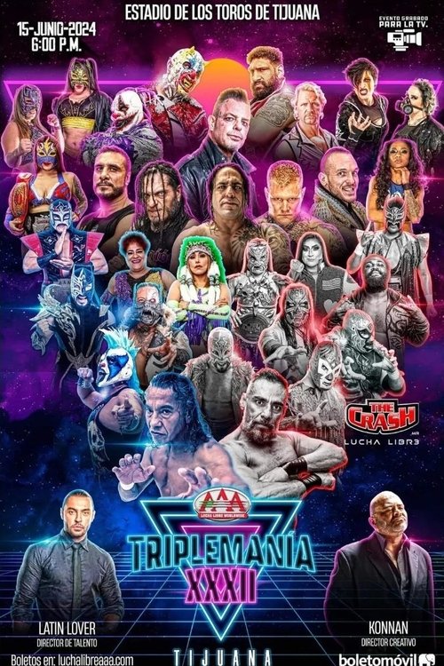 AAA TripleMania XXXII: Tijuana (2024) poster