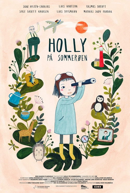 Holly på Sommerøen (2018) poster