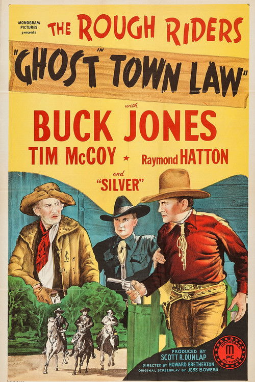 Ghost Town Law (1942) poster