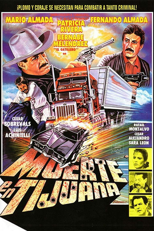 Muerte en Tijuana (1991) poster