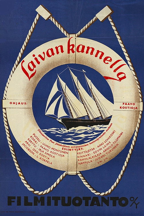 Laivan kannella (1938) poster