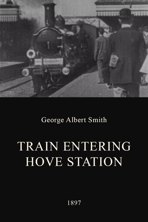 Train Entering Hove Station (1897) poster