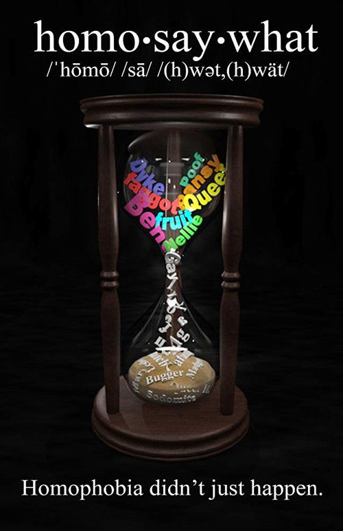 Homosaywhat (2019) poster