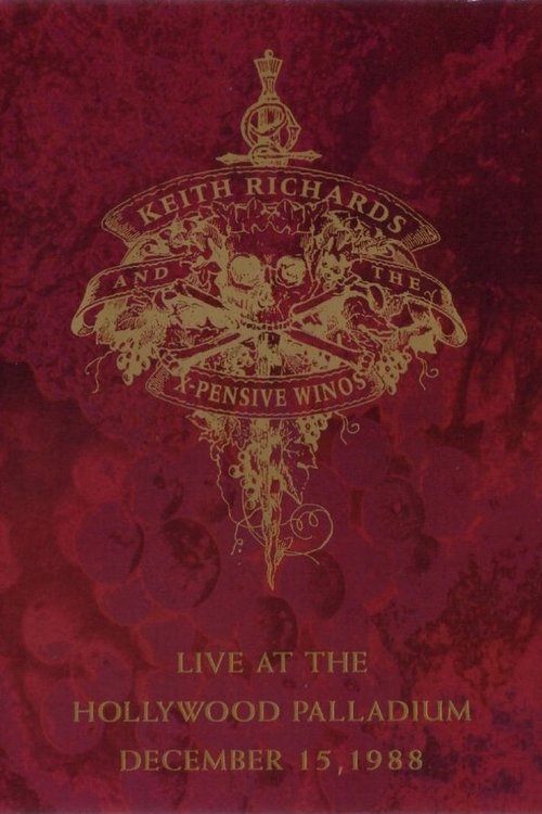 Keith Richards And The X-Pensive Winos: Live At The Hollywood Palladium December 15, 1988 (1991) poster