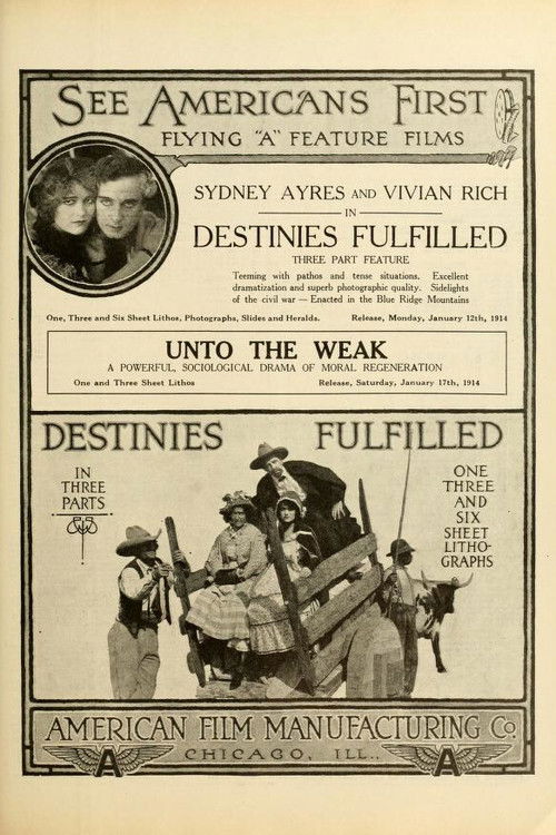 Destinies Fulfilled (1914) poster