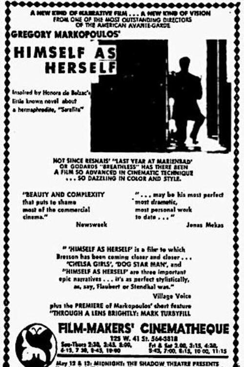 Himself as Herself (1967) poster