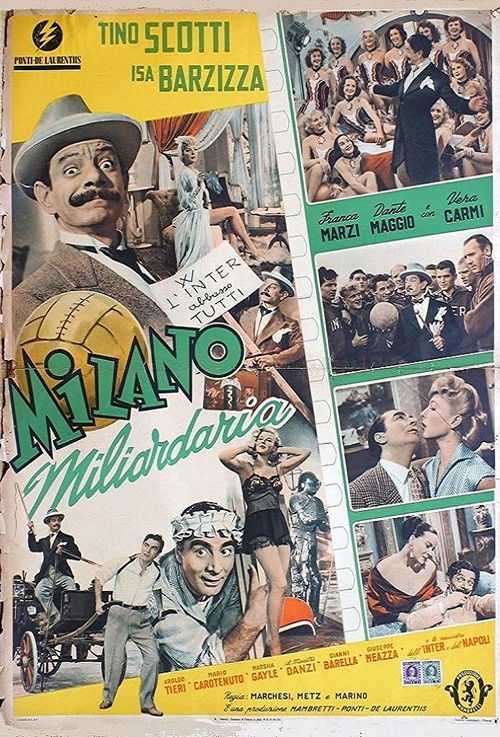 Milano miliardaria (1951) poster