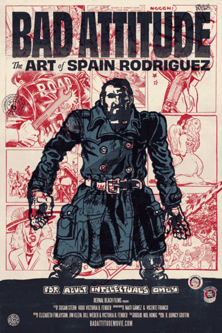 Bad Attitude: The Art of Spain Rodriguez (2021) poster