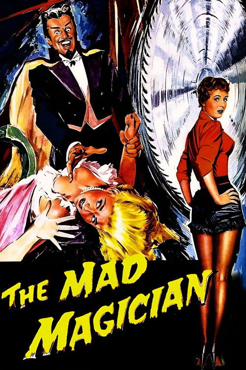 The Mad Magician (1954) poster
