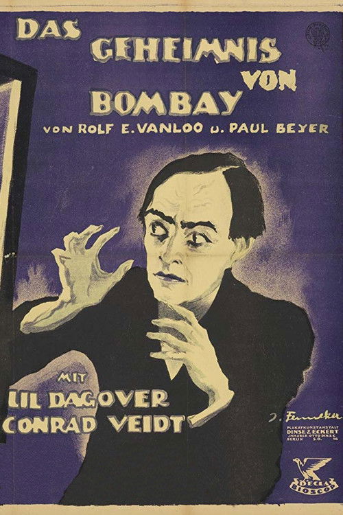 Das Geheimnis von Bombay (1921) poster